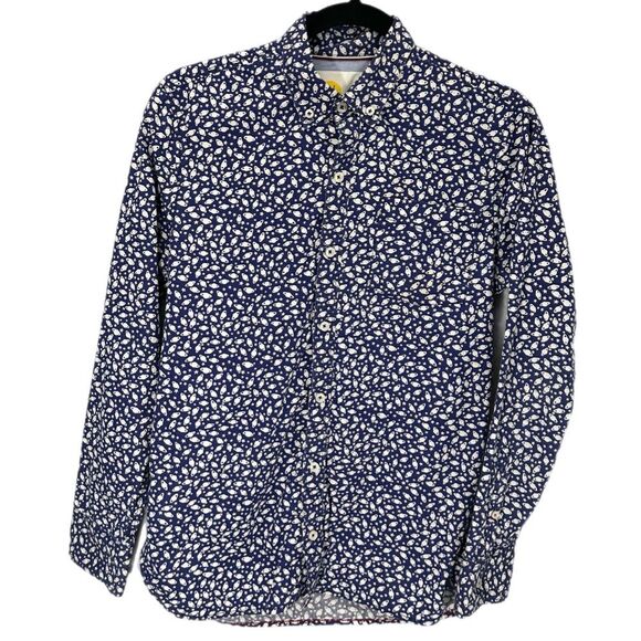 Boden Other - Boden Boys Outer Space Planets Button Down Shirt Size 13-14Y